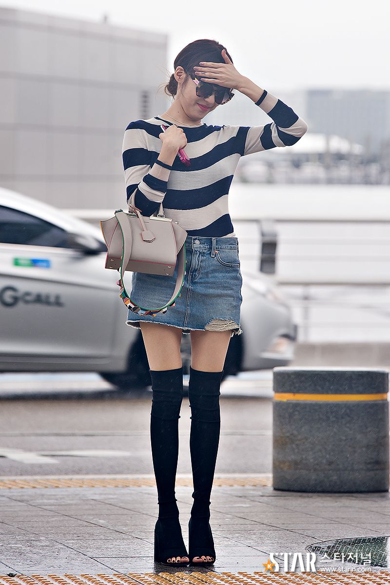 12 Gaya Outfit Kasual Mini Skirt ala Tiffany SNSD yang Girly Abis!