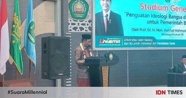 Kasus Lukas Enembe, Mahfud MD: WTP Gak Jaminan Bebas Korupsi