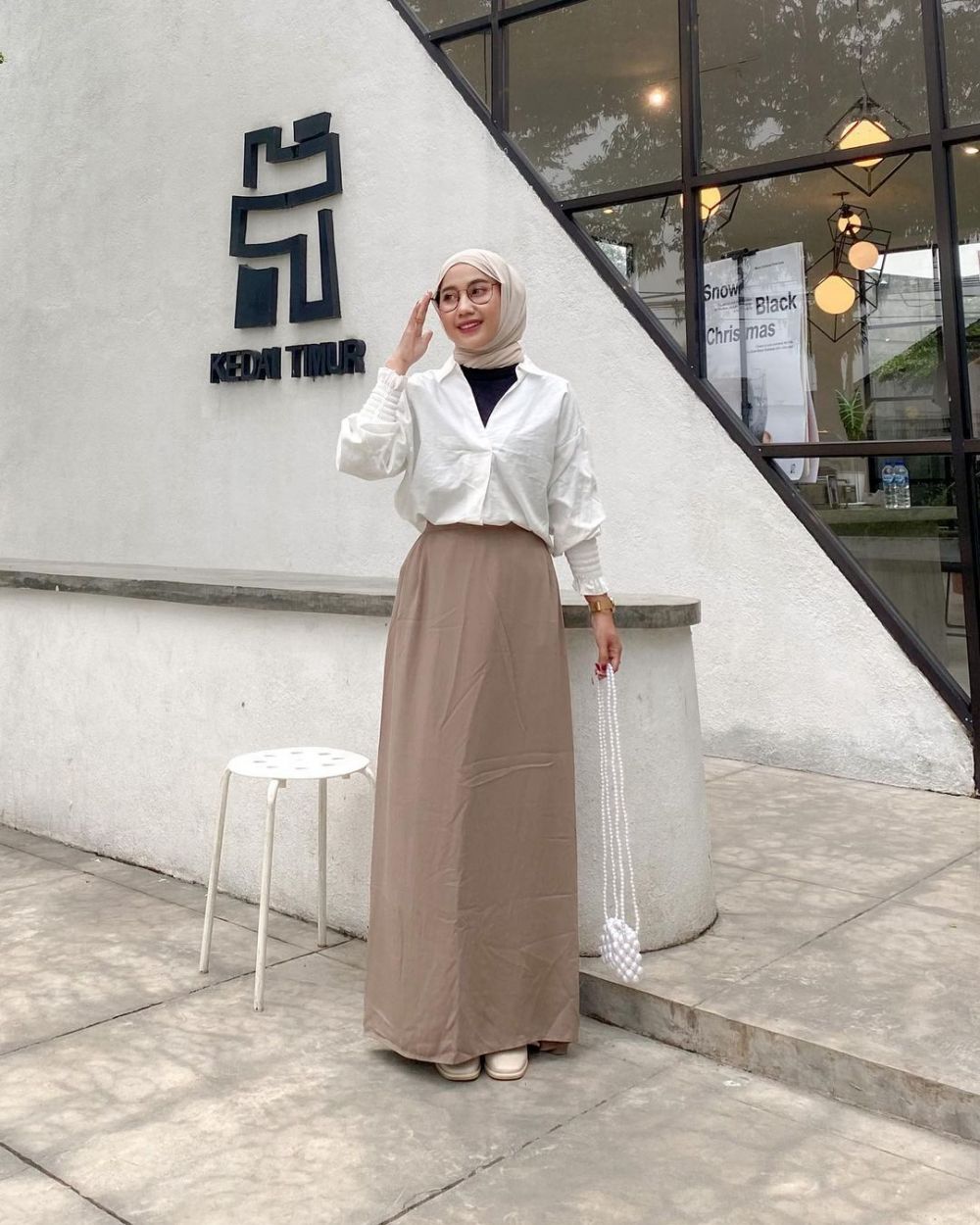 9 Ide Mix and Match Rok Kekinian ala Selebgram Chiviaalga, Hits Abis!