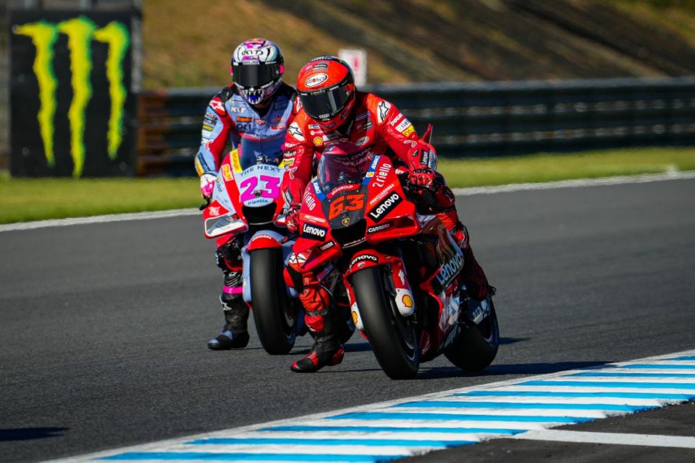 Enea Bastianini Akui Sulit Menyalip Pembalap Lain pada MotoGP Jepang