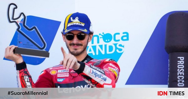 Francesco Bagnaia Tetap Puas Finis Kedua Pada GP Aragon