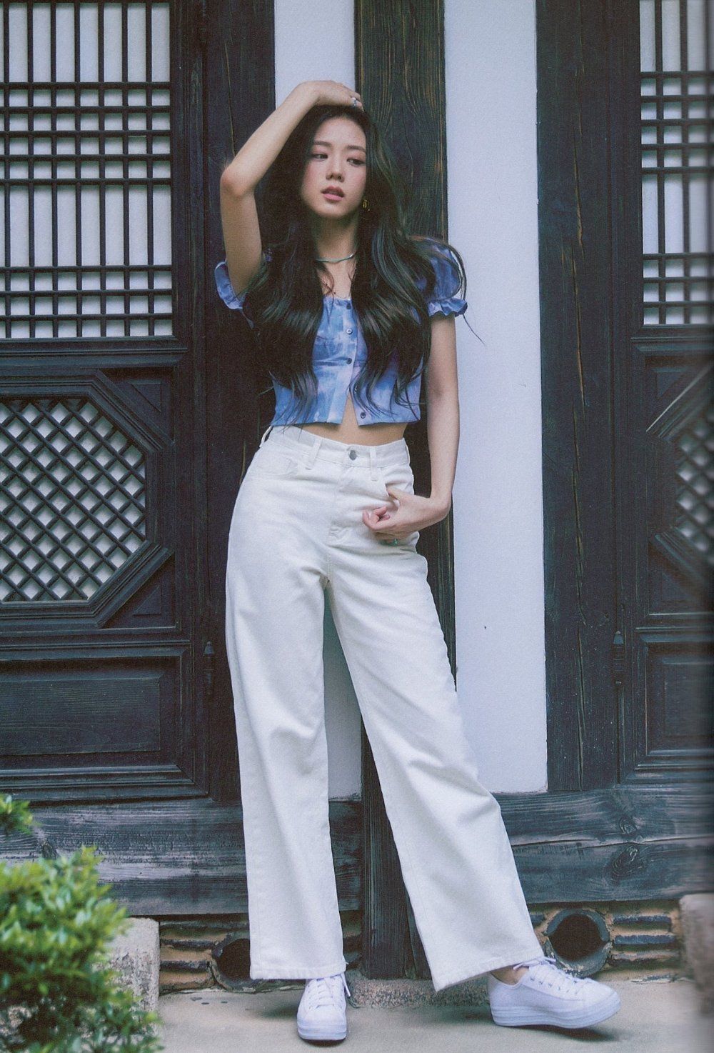 18 Referensi Padan Wide Leg Pants ala BLACKPINK, Kece Abis!