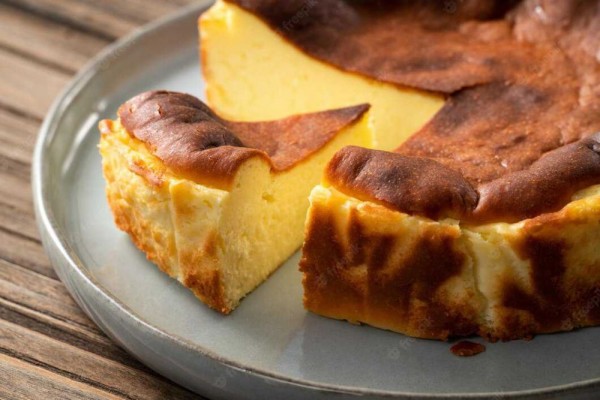 Resep Basque Burnt Cheese Cake, Kue Lembut yang Nyaman di Mulut