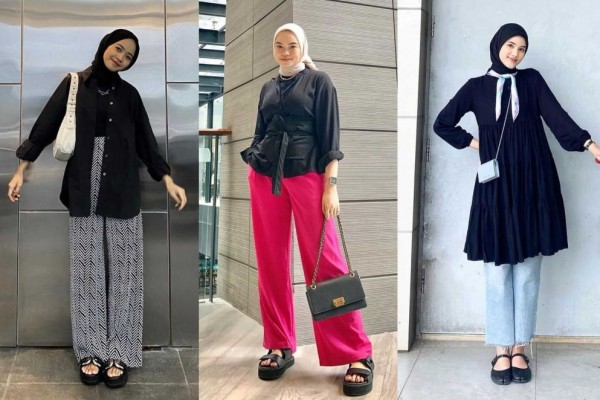 OOTD dengan Atasan Hitam, Gak Mati Gaya, deh!