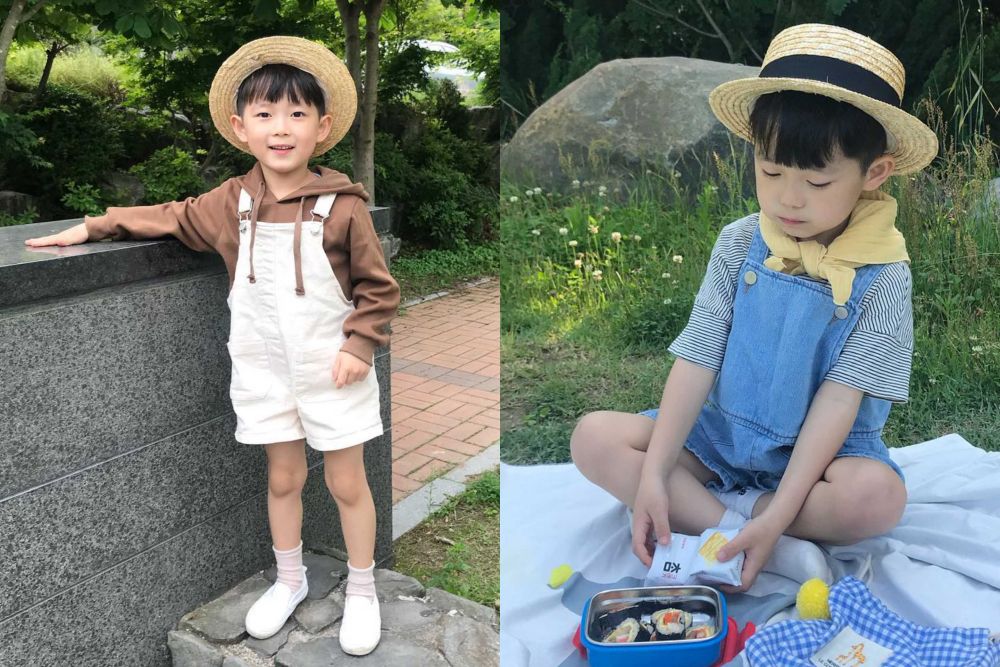 10 OOTD Anak Cowok Ala Selebgram Korea, Stylish, Lucu dan Menggemaskan