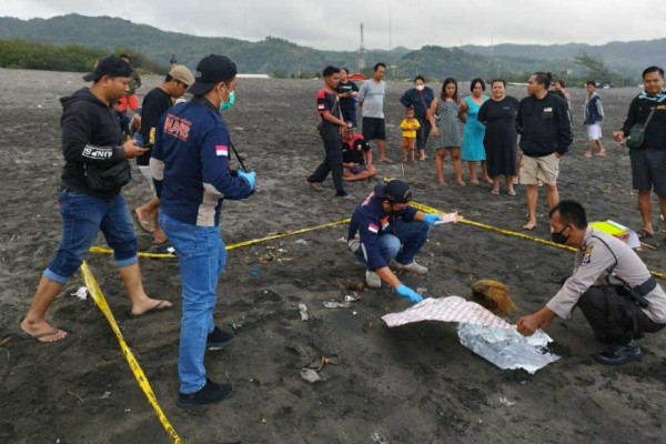 Jasad Orok Ditemukan Tergeletak di Pantai Parangkusumo