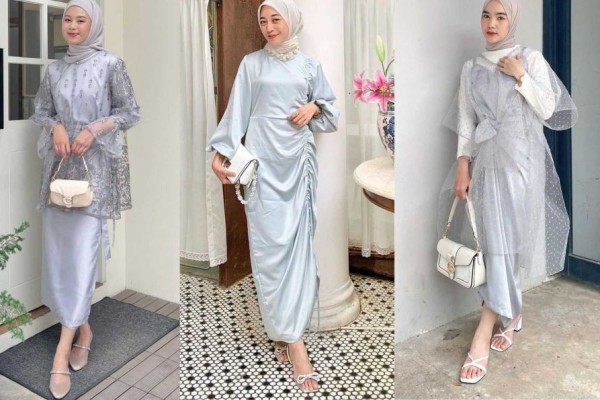 OOTD Outfit Kondangan dengan Warna Grey