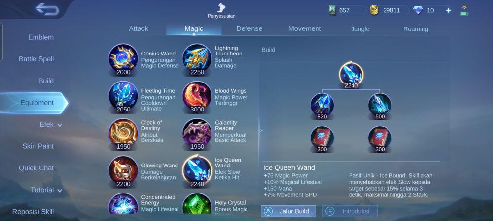 Combo Item Terkuat untuk Hero Esmeralda Mobile Legends  