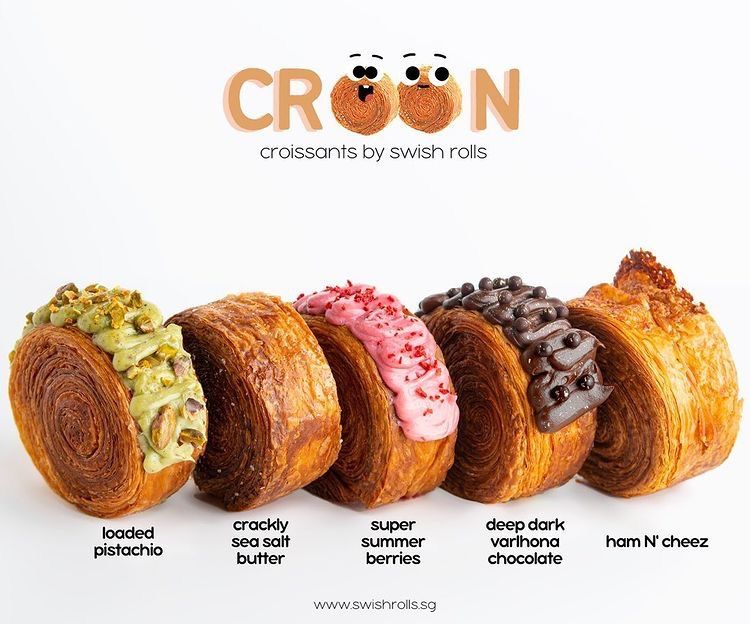 6 Bentuk Kreasi Croissant Unik yang Menggugah Selera