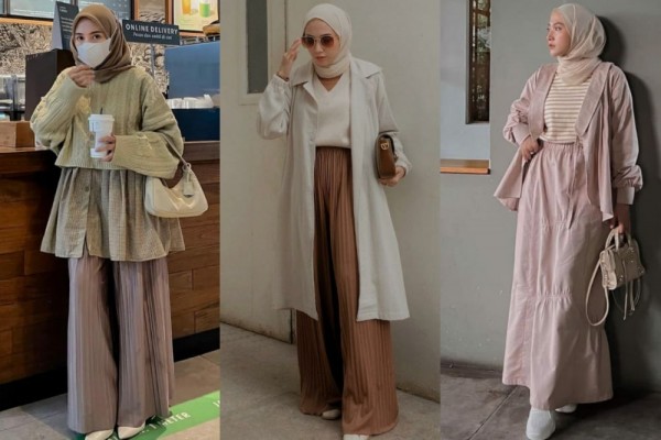 9 Ide Padu Padan Layering Outfit ala Nisa Cookie, Chic untuk Hijabers!