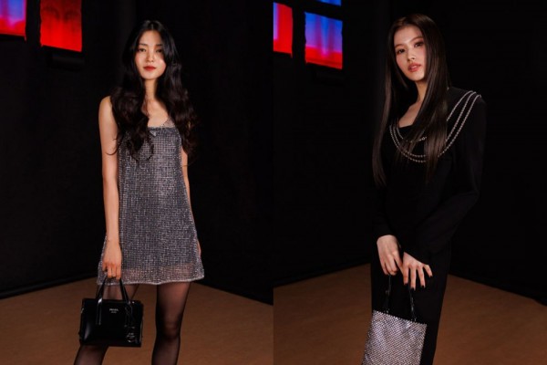 Gaya Kim Tae Ri dan Sana TWICE di Prada Show Milan Fashion Week 2022