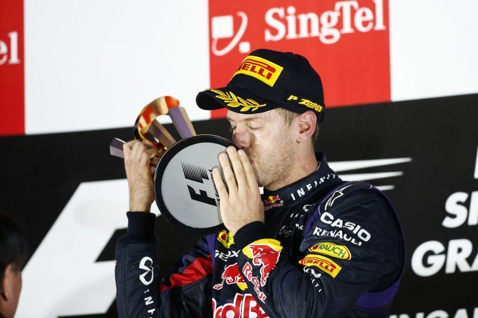 5 Kemenangan Sebastian Vettel di Formula 1 GP Singapura