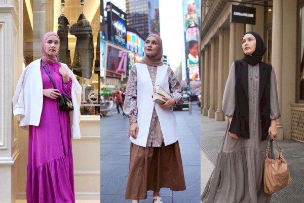 9 Inspirasi Outfit Dwi Handa saat Liburan di New York, Stylish!