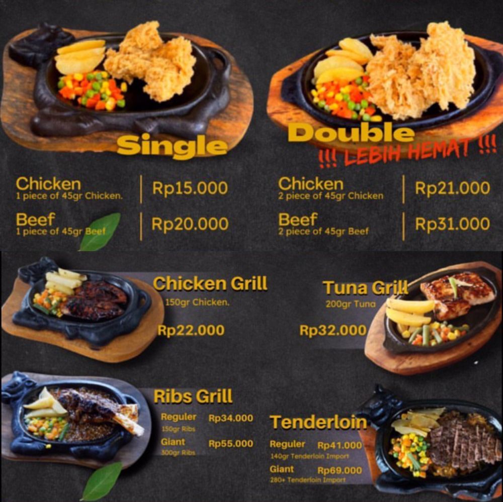 Tempat Makan Steak Murah di Mataram, Harga Mulai Rp15.000
