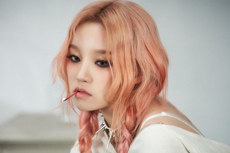 10 Inspirasi Rambut Pink ala Idol Wanita Korea 