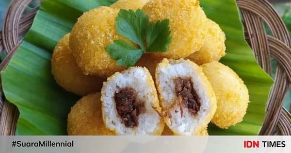 Resep Lemper Goreng Isi Ayam Pulen Di Dalam Garing Di Luar