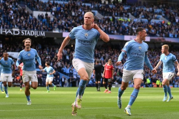 5 Pemain Manchester City dengan Rating Tinggi saat Bantai MU