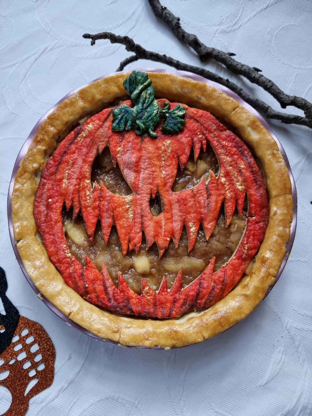 пирог на хэллоуин фото