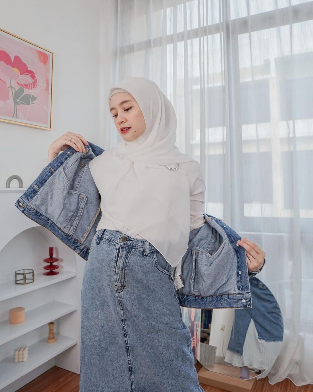 Ootd Hijab Dengan Rok Ala Adinda Amira