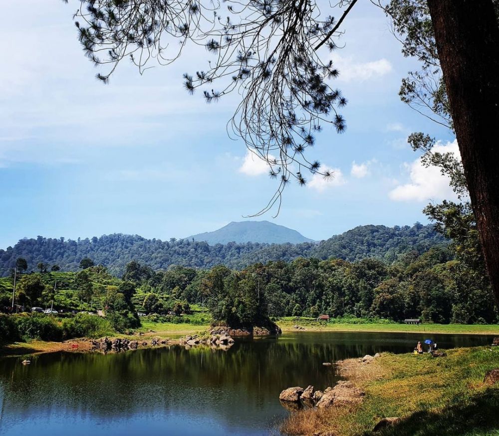 Situ Patengan Bandung - Usaha kecil dan produk lokal