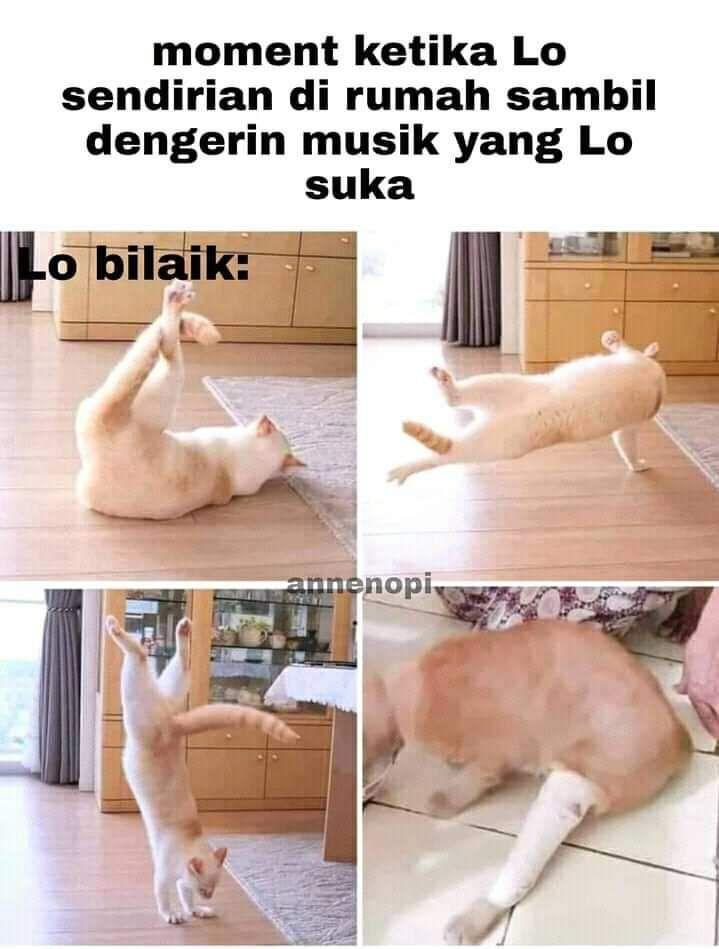 10 Meme ketika Sendirian di Rumah, dari Kocak sampai Seram