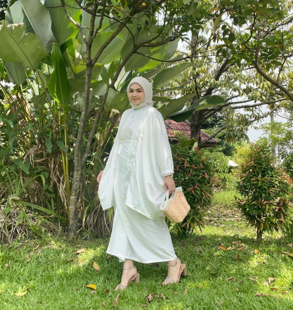 OOTD Kondangan Hijab ala Selebgram Alfi Siregar