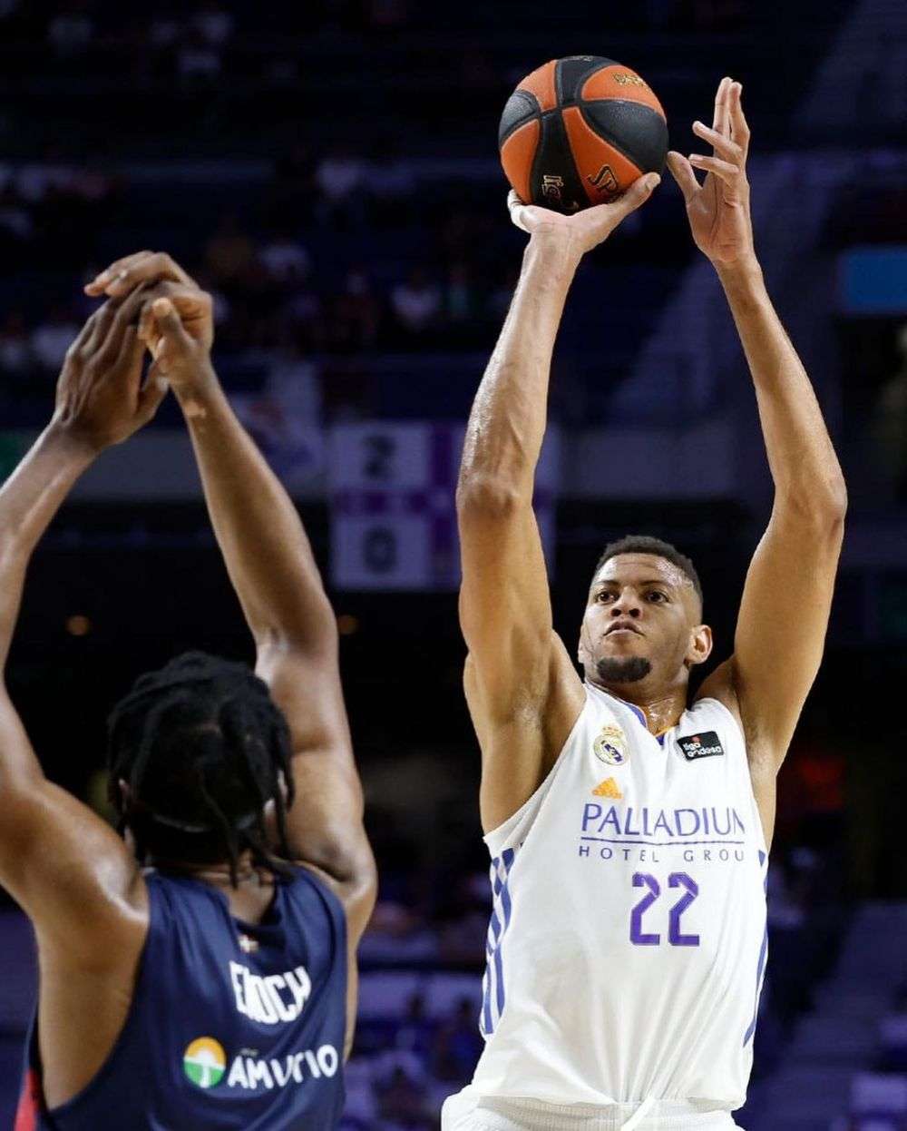 10 Potret Edy Tavares, Center Paling Dominan di EuroLeague