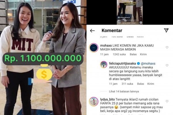 Reaksi Netizen Terhadap Gaji 1 Miliar