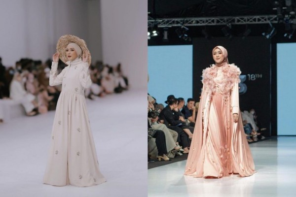 9 Potret Richa Iskak ketika Menjadi Model di Runway, Tampil Memukau!
