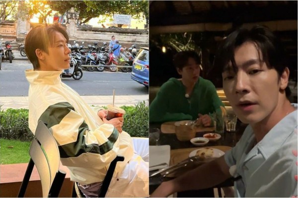 10 Potret Donghae dan Eunhyuk Super Junior di Bali, Berasa Warlok Abis