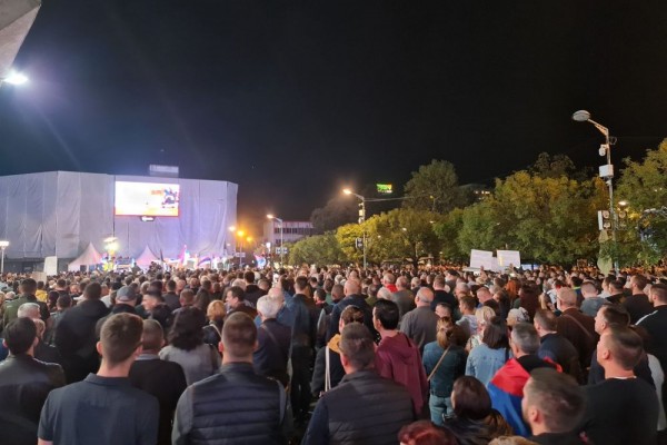 Tuding Kecurangan Pilpres, Oposisi Bosnia Serbia Gelar Demonstrasi