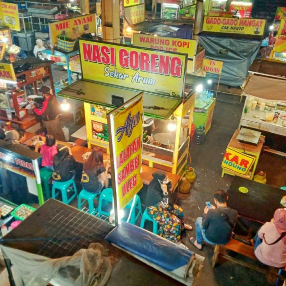 Pasar Laron Kota Batu, Surganya Street Food dan Oleh-oleh