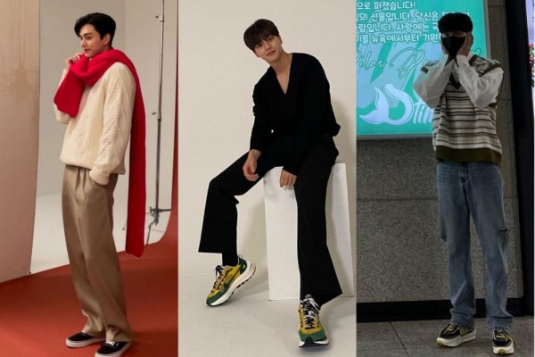 9 Inspirasi OOTD Sneakers ala Song Kang, Kece dan Mudah Ditiru!