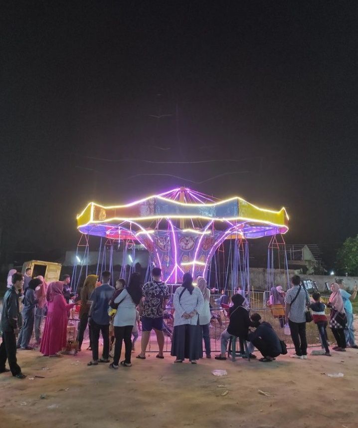 Pasar Malam Blega, Sediakan Berbagai Wahana Pemicu Adrenaline