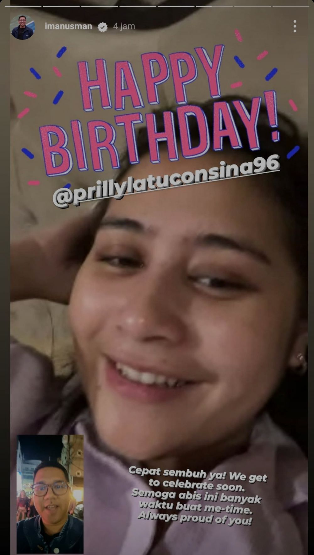 10 Momen Ultah Ke 26 Prilly Latuconsina Dapat Surprise