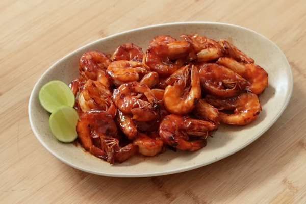 Resep Udang Bakar Madu Khas Resto Pakai Teflon, Cuma 10 Menit Masaknya