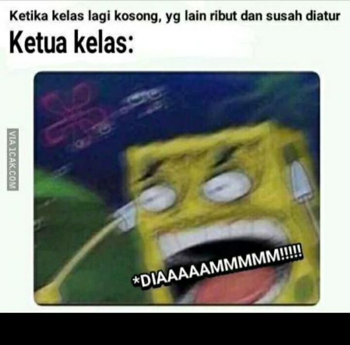 9 Meme Suasana Kacau Di Kelas Bikin Nostalgia Masa Sekolah