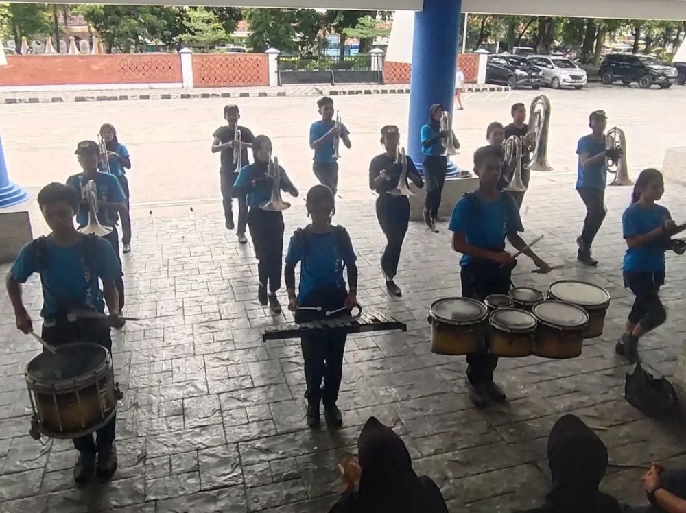 Kota Tangerang Optimis Drum Band Bisa Juara Umum di Porprov Banten