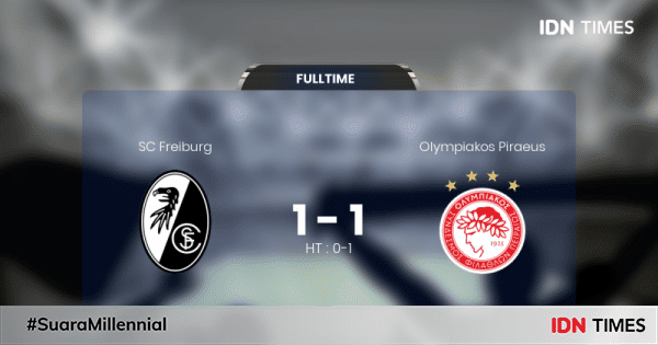 Hasil Pertandingan SC Freiburg Vs Olympiakos Piraeus Jumat, 28 Oktober 2022