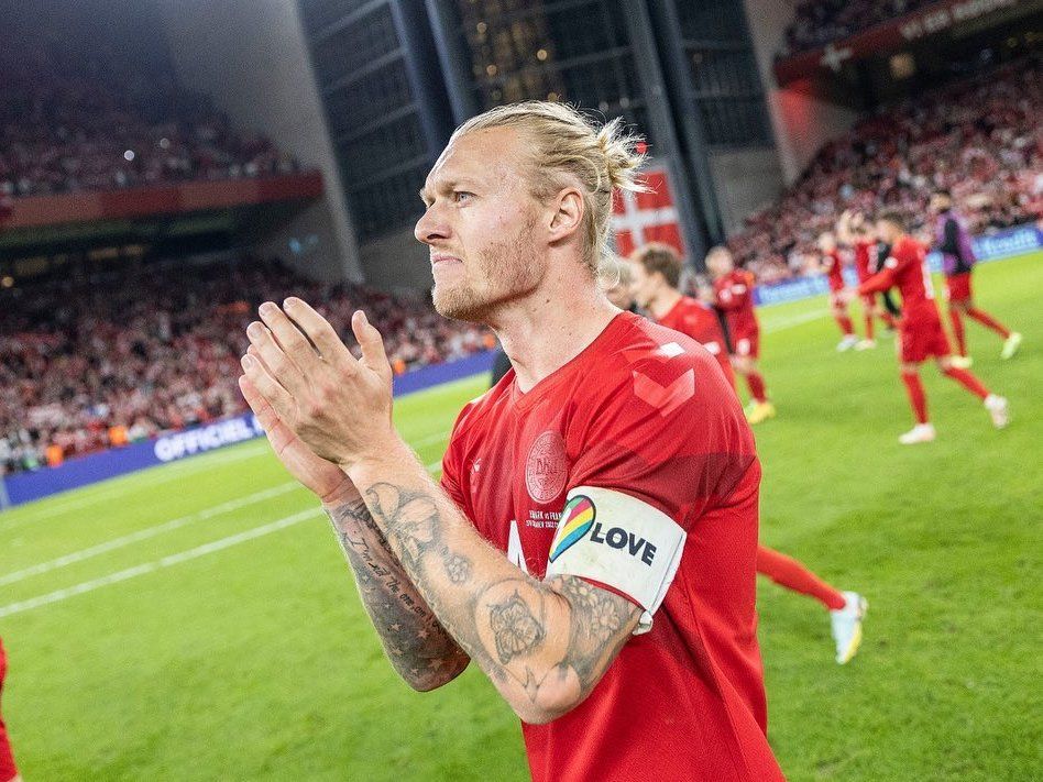 Simon Kjaer, Pimpin Denmark di Piala Dunia pasca Lama Absen