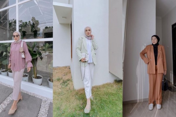 10 Ide Outfit Hijab ala Ashry Rabani yang Cocok Buat Ngantor!