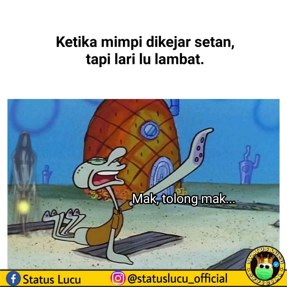 9 Meme Apes Saat Mimpi Dikejar Setan Bikin Ketar Ketir