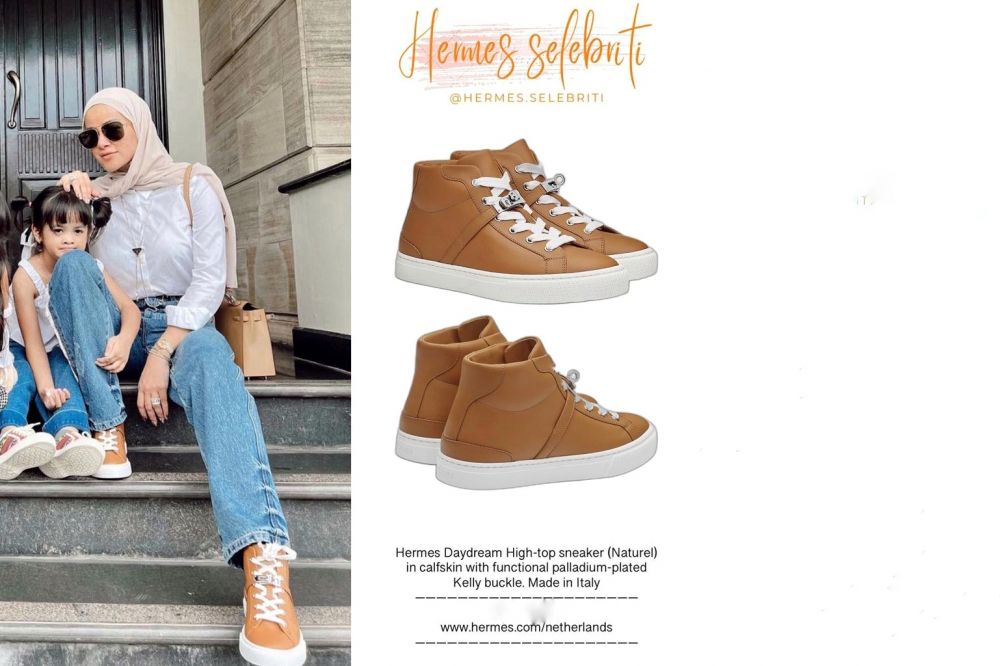 10 Harga Sepatu Brand Hermes ala Artis Indonesia, Ada Idola Kamu Nih
