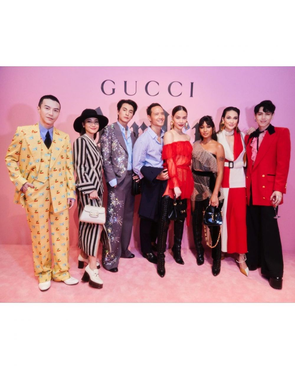10 Pesona Gulf Kanawut di Event Gucci, Bikin Resah Fans Indonesia!