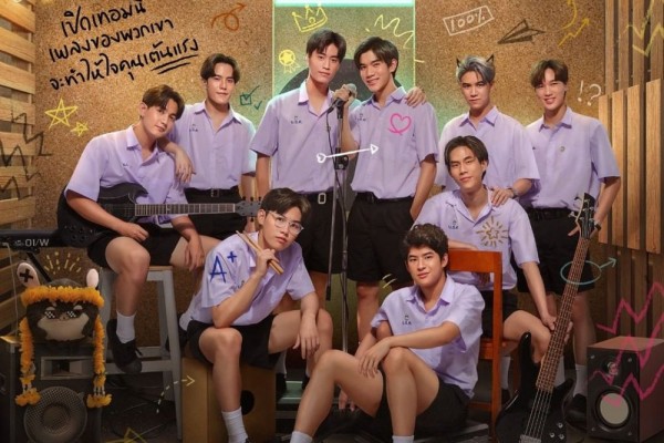9 Potret Aktor Muda Drama Thailand My School President