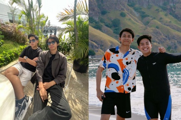 9 Potret Persahabatan Jerome Polin dan Turah Parthayana, Bestie Abis!