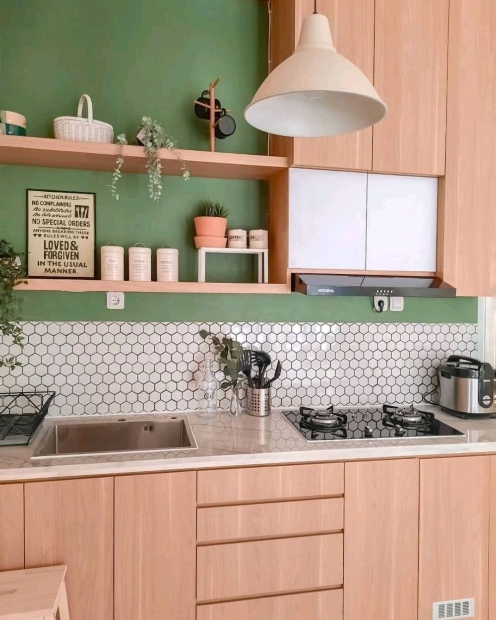Ide Tone Warna Dapur Minimalis Bikin Rumah Tertata Manis