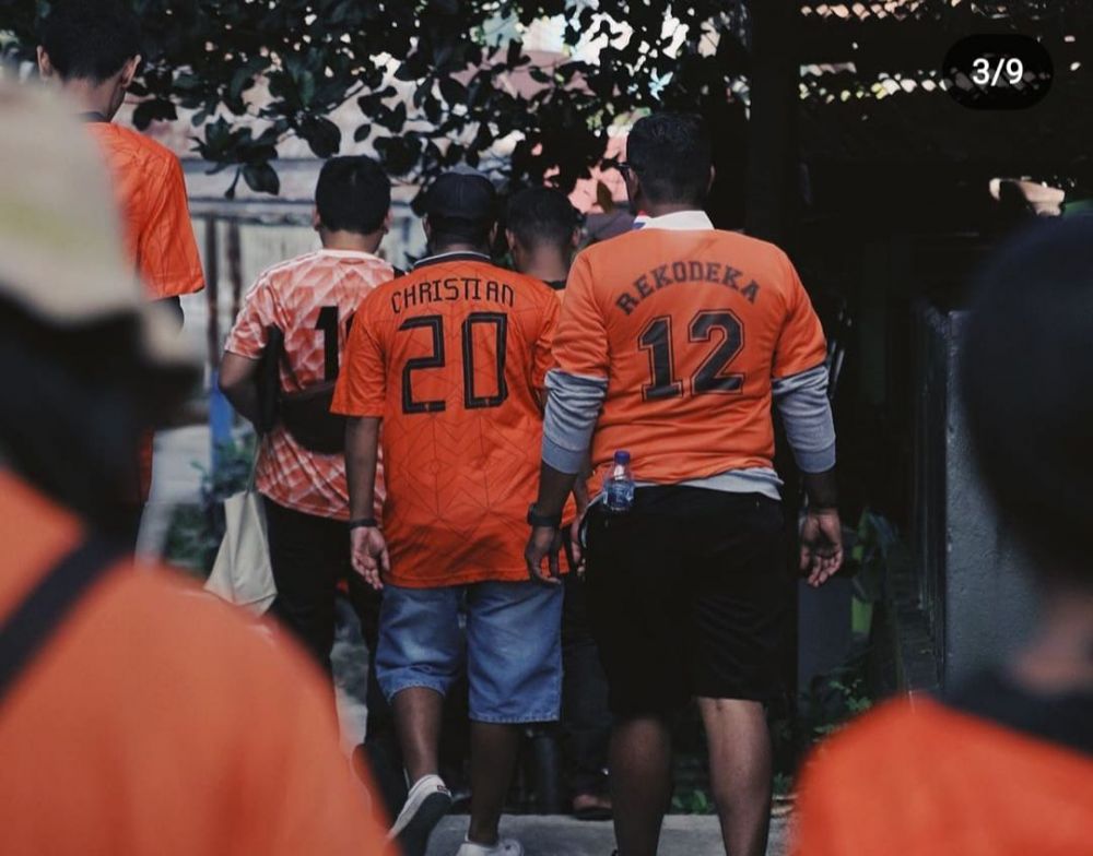 Jelang Qatar Vs Belanda, KNVB Temui Fans Fanatik De Oranje di Ambon