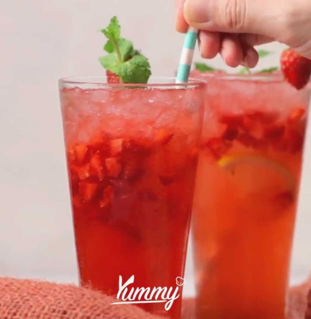 Resep Minuman Berbahan Strawberry Segar Dan Sehat