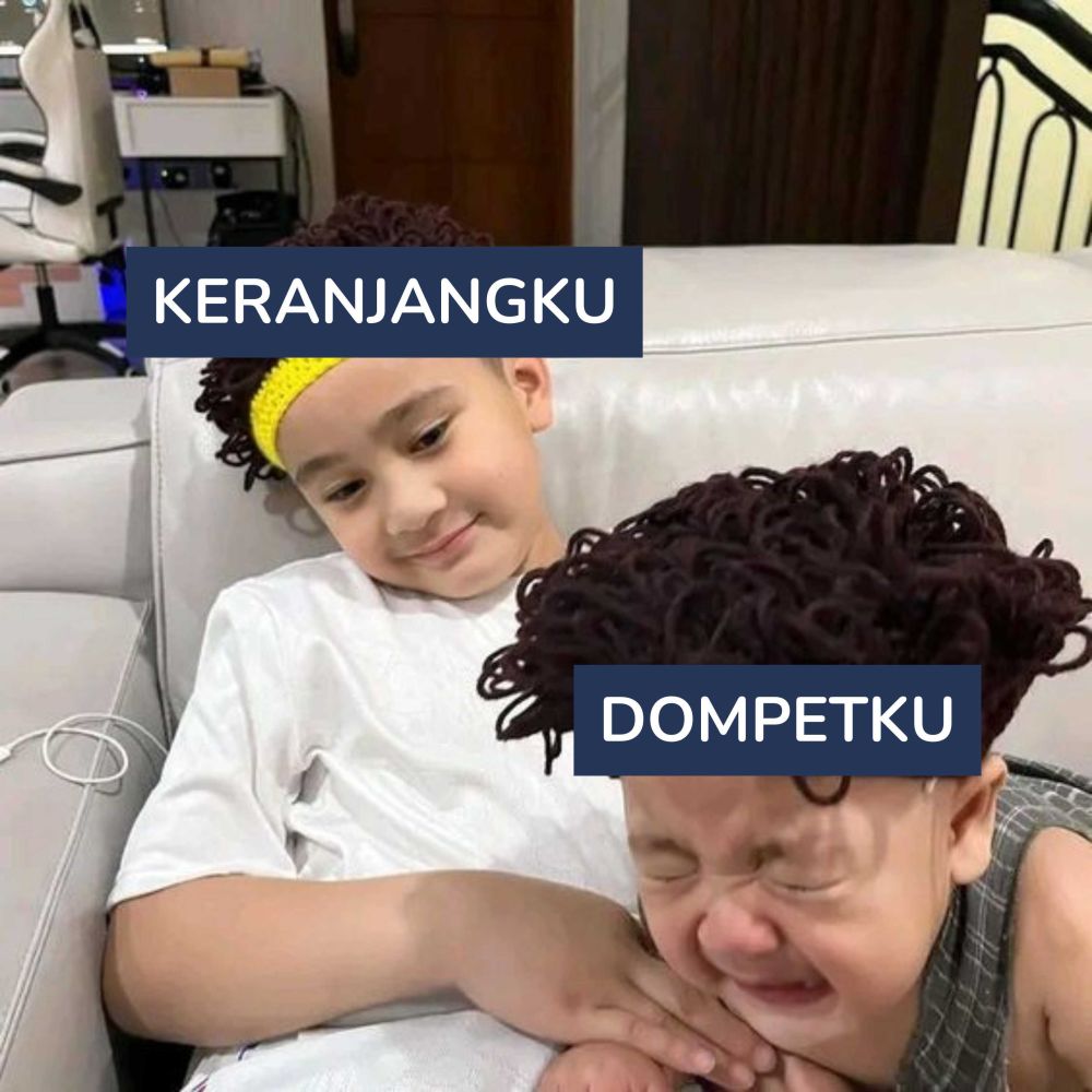 9 Meme Rayyanza Tentang Uang Kocak Banget